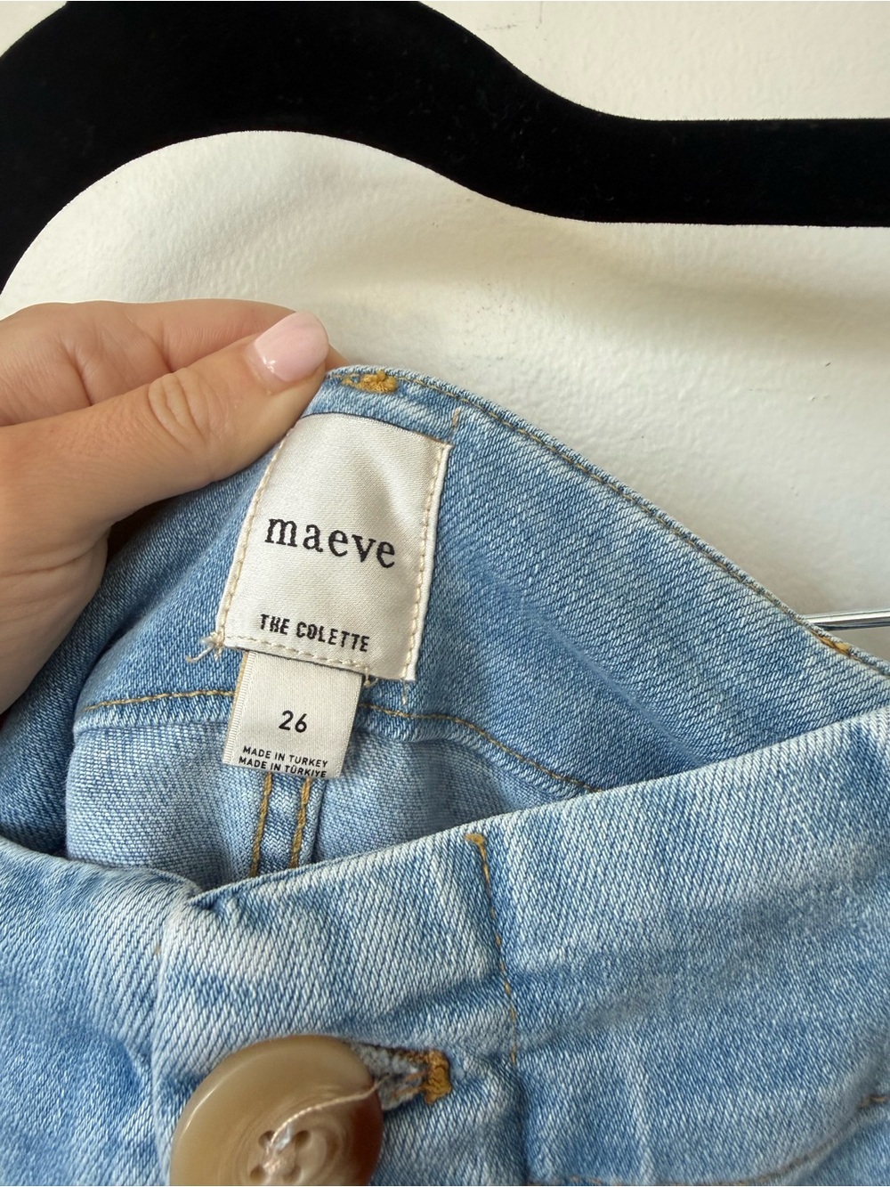 Maeve The Collette Light Wash Wide-Leg Jeans with Patch Pockets - Picture 5 of 7